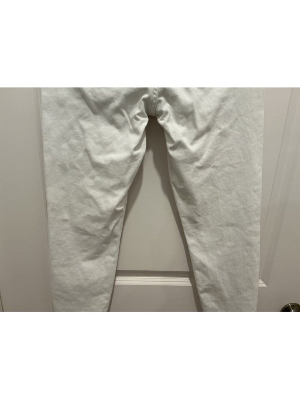 J. Crew White Jean Size 30 Women’s White 9” Mid-Rise Skinny Fit - Picture 6 of 11